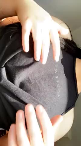 Ready for you to suck on them...🙈 - free porn video
