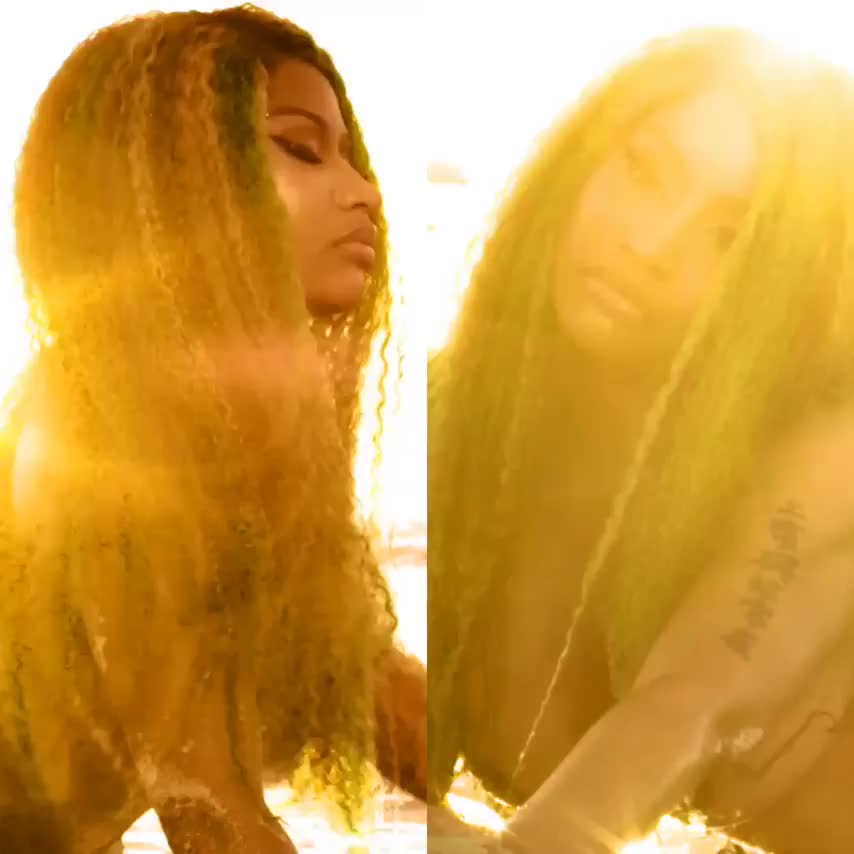 Nicki Minaj with her titties out - free porn video
