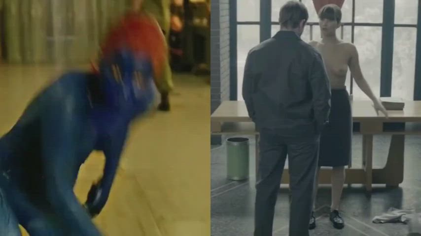 Jennifer Lawrence (Superhero vs Undressed) - free porn video