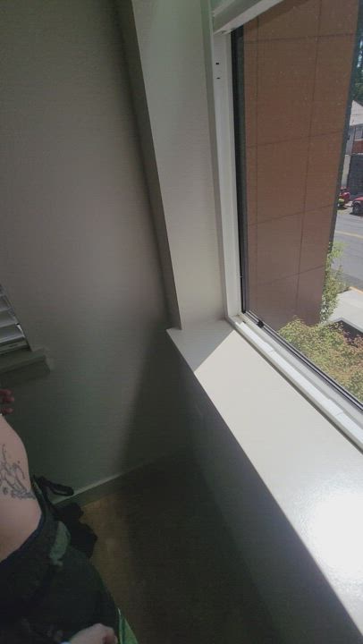 This window is gonna see a lot of action - free porn video
