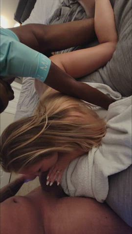 Just love being spitroasted 😛 - free porn video