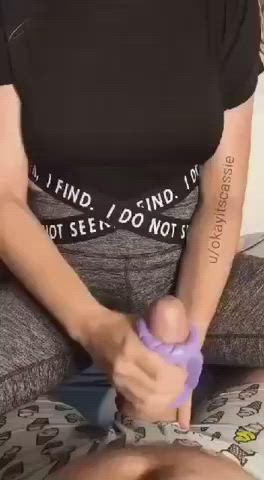 Huge Handjob Cumshot💦 - free porn video