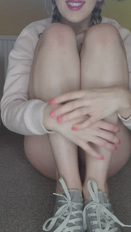 I hope my little pussy can fit your cock - free porn video