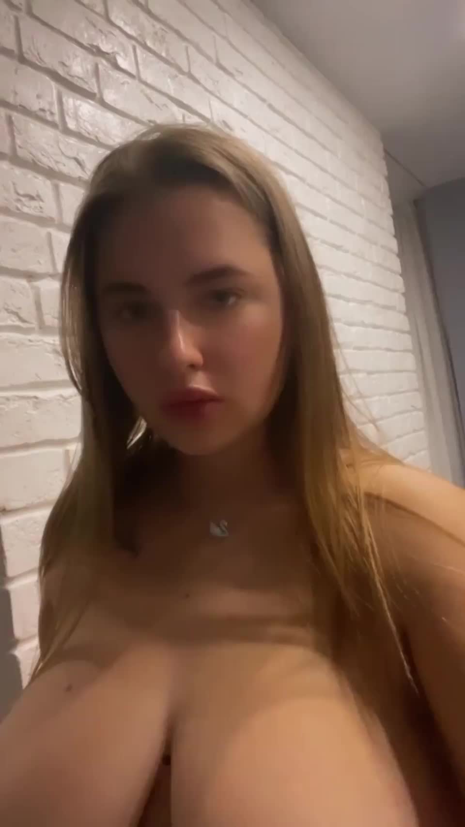 Would you fuck my 18 yo saggy tits? - free porn video