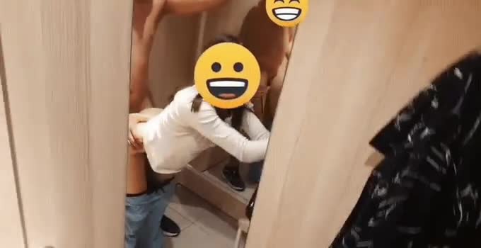 Changing room sex with tight teen - free porn video