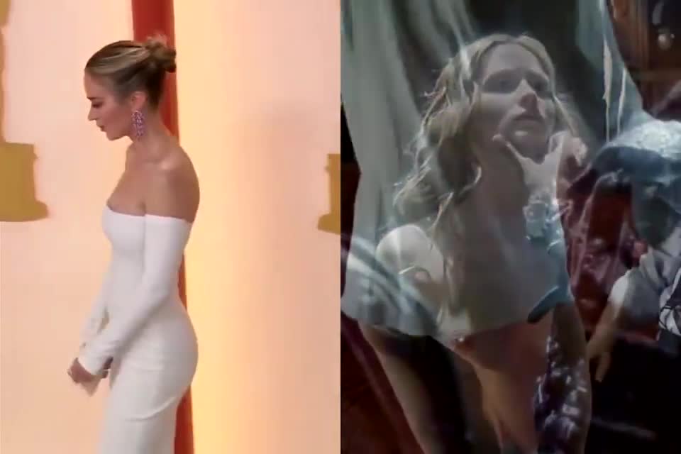 Emily Blunt Oscars edition - free porn video