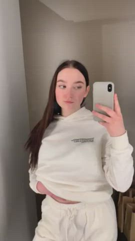 Should i buy this outfit... or better leave the dressing room in underwear :P - free porn video