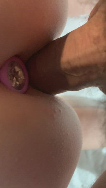 Plugged and playing - free porn video