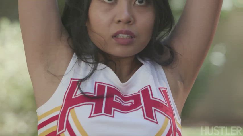 Luna Mills - Asian Cheerleaders - free porn video