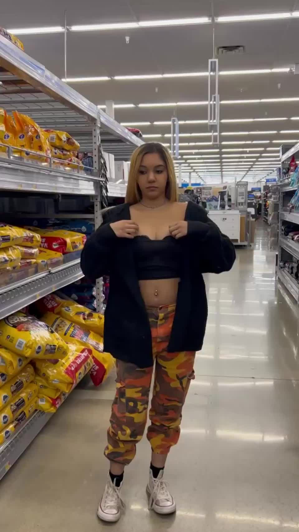 😝Would you suck my 2004 tits in public? - free porn video