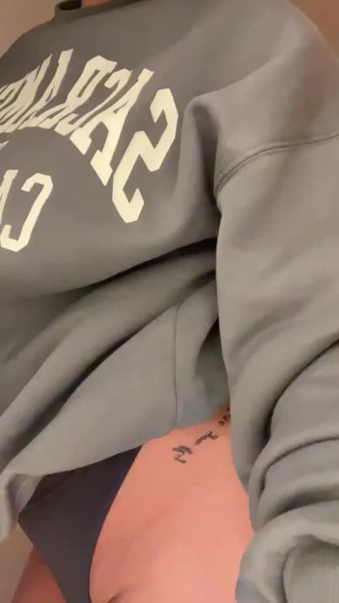 I have got a great surprise under my hoodie, lets have a look - free porn video