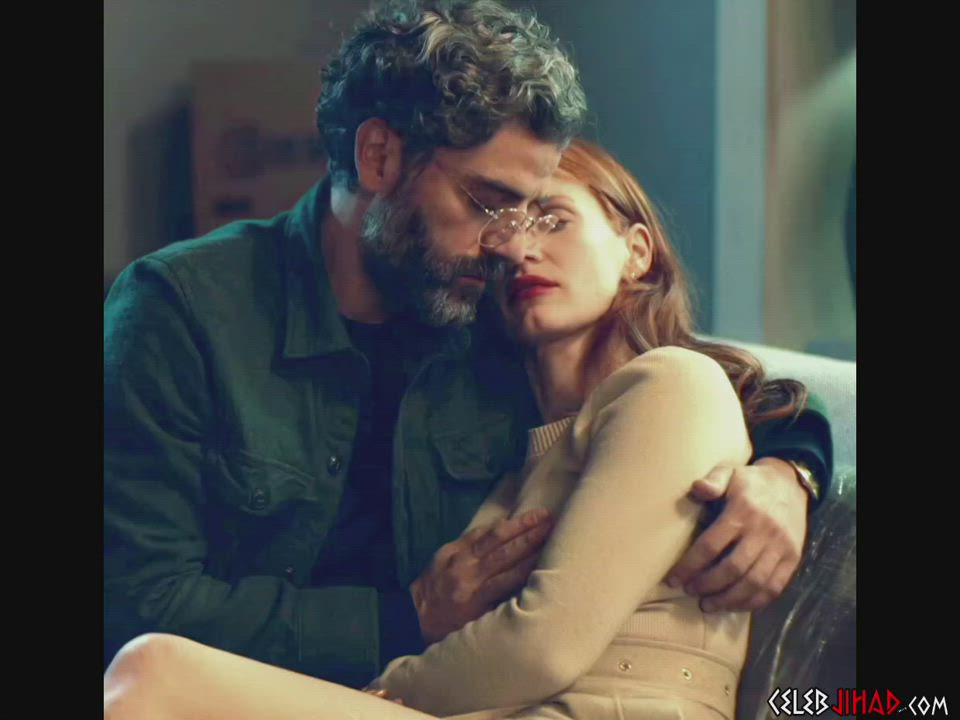 Jessica Chastain in her new show - free porn video