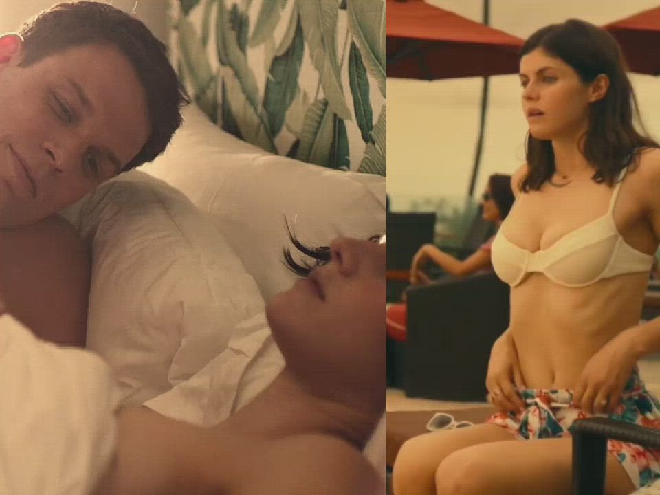 Alexandra Daddario knows what we want, she's a gift. - free porn video
