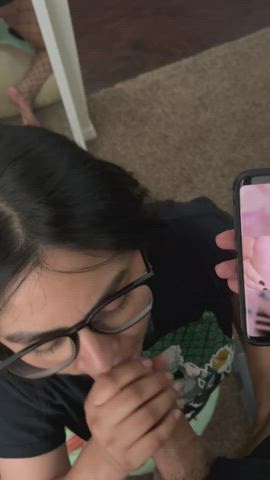 Had so much fun making this video for our sexxy friends 🥵 think i may have found a new kink 🥴 love me some sexxy ladies 😈 need a unicorn to help me blow hubby 🥺👉👈 - free porn video