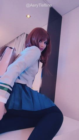 Ochaco Uraraka (Aery Tiefling) [Boku no Hero Academia] - free porn video