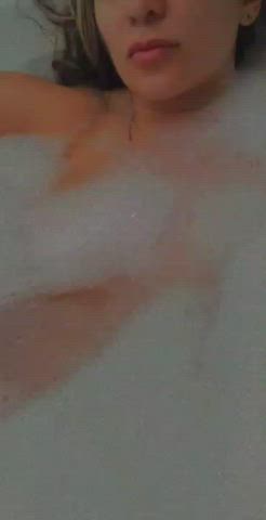 Always a bath for my skin with more foam... - free porn video