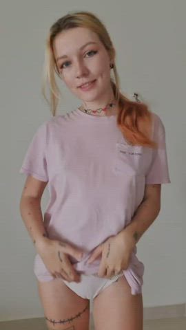 I'm jumping for joy that I have such cute tits - free porn video