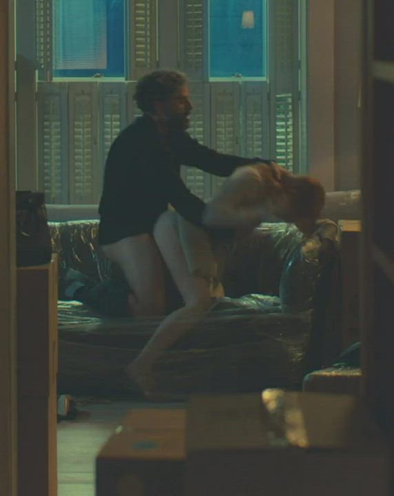 Damn 44 year old Jessica Chastain ass jiggle like a fresh ass🥵🥵I love this scene.. so realistic 😍 - free porn video