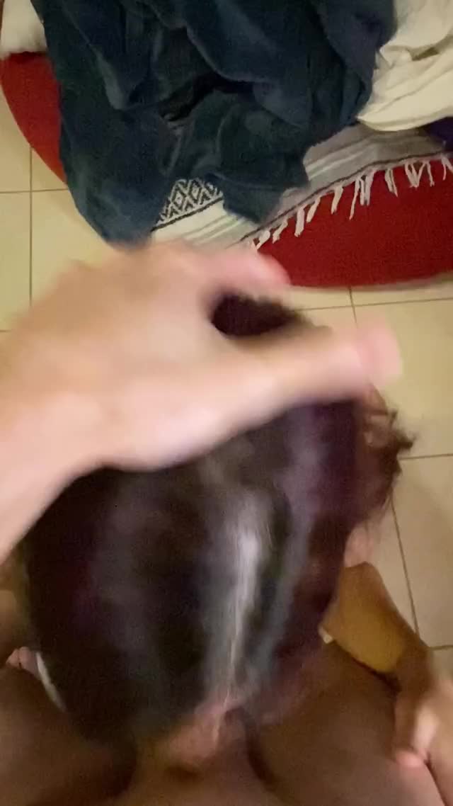 Licking it up off my hand after so I don't waste any <3 - free porn video