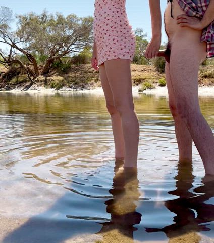 Playing with a fisherman’s rod - free porn video