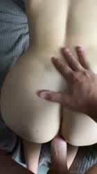 I love the warmth of cum on my ass😇 - free porn video