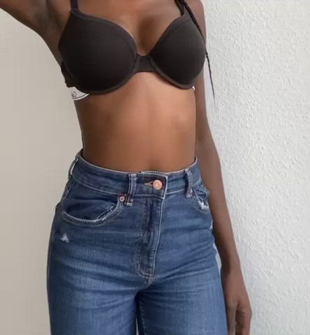 Would you fuck a black tiny college slut like me? - free porn video