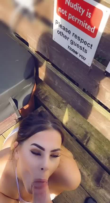 Risky blowjobs turn me on more - free porn video