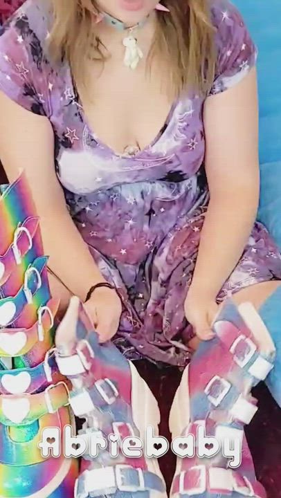 A day in the life of an 18 year old cumslut [Abriebaby] - free porn video