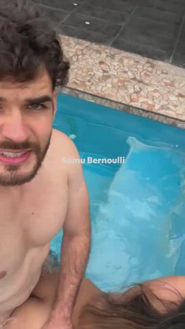 do you like hard sex in the pool ? - free porn video