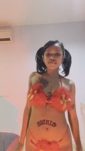 Licking your balls, working my way up to the tip of your cock. I am going to lick your tip until I taste your precum while staring at your face - free porn video