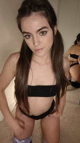 Are you into petite British girls by any chance? - free porn video