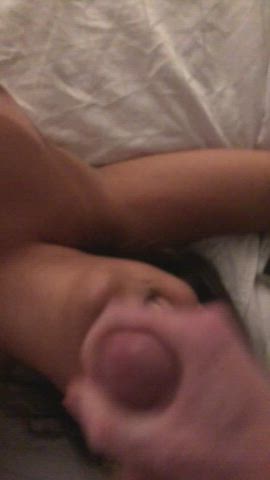 begging me to cum on her pretty face like a good little slut - free porn video