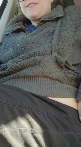 Would you eat my ass in the car? 👀 [31F] - free porn video