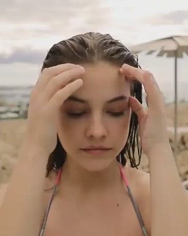Eyes up here, boys - Barbara Palvin - free porn video