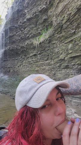 the reward for chasing waterfalls [OC] - free porn video