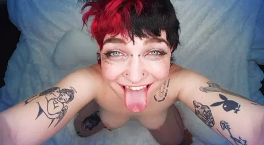 she’s ready for her face to be covered - free porn video