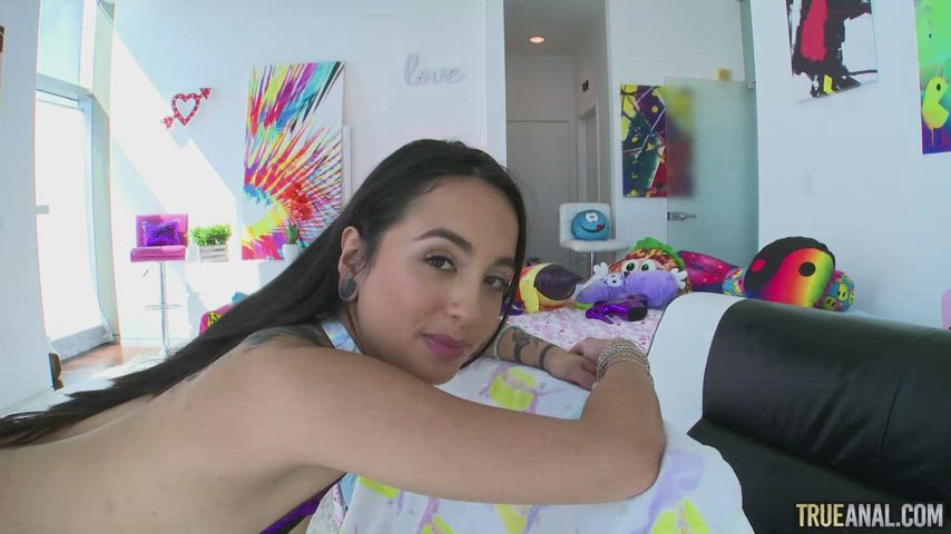 Mi Ha Goes Big In Her "First" Anal Scene - free porn video