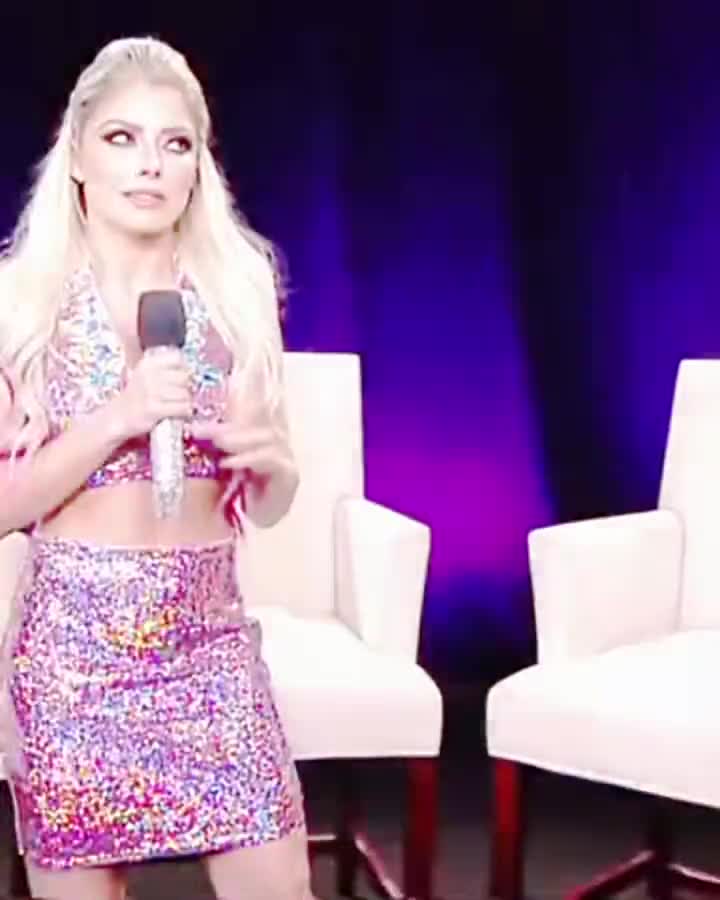 Alexa Bliss WWE BBC PMV Quick Draft - free porn video
