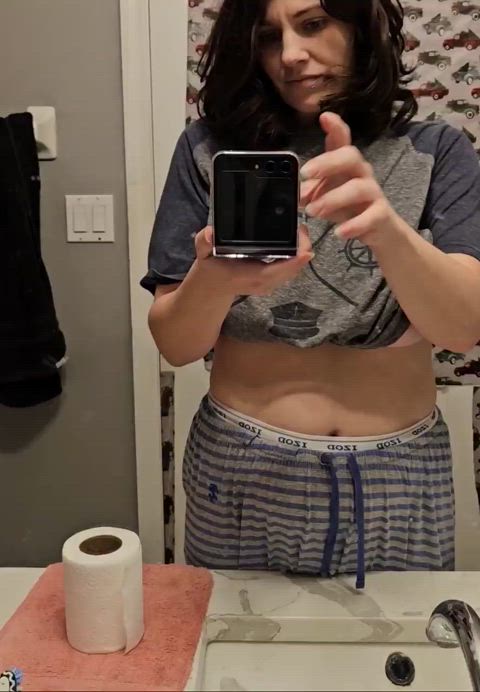My favorite time of day is taking my bra off for you - free porn video