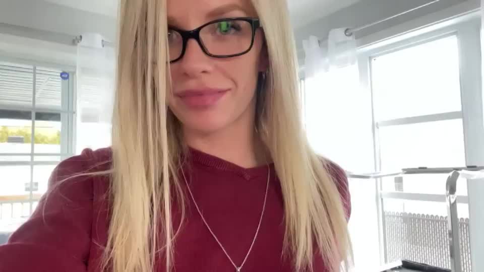 What would you do if i waited for you to come home like this ?😈 - free porn video