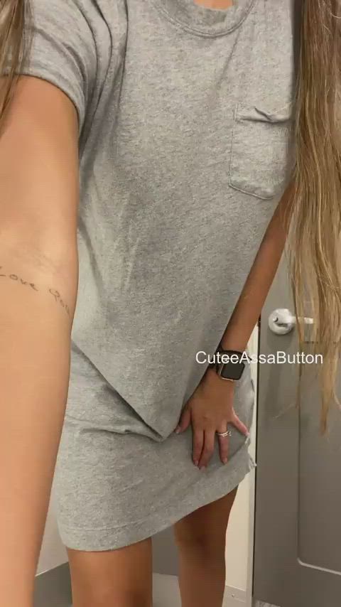 Let’s knock sex in a dressing room off of my bucket list:) - free porn video