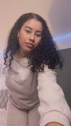 Pajamas on a curlyhead.... is that appreciated? - free porn video