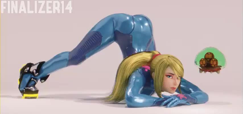 Samus in position [Metroid] (finalizer) - free porn video