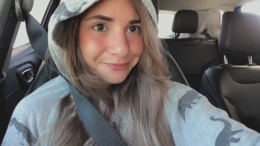 Do you like short girls in dinosaur hoodies?🙈 - free porn video