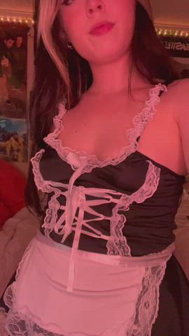 can I be your personal maid?;) - free porn video