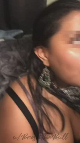 Punjabi housewife came over after some drinks with her friends to give me a sloppy blowjob 🥵 - free porn video