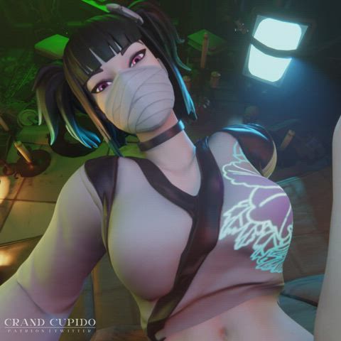 Scary Halloween Sex Charlotte New Angle [Fortnite] (Grand Cupido) - free porn video