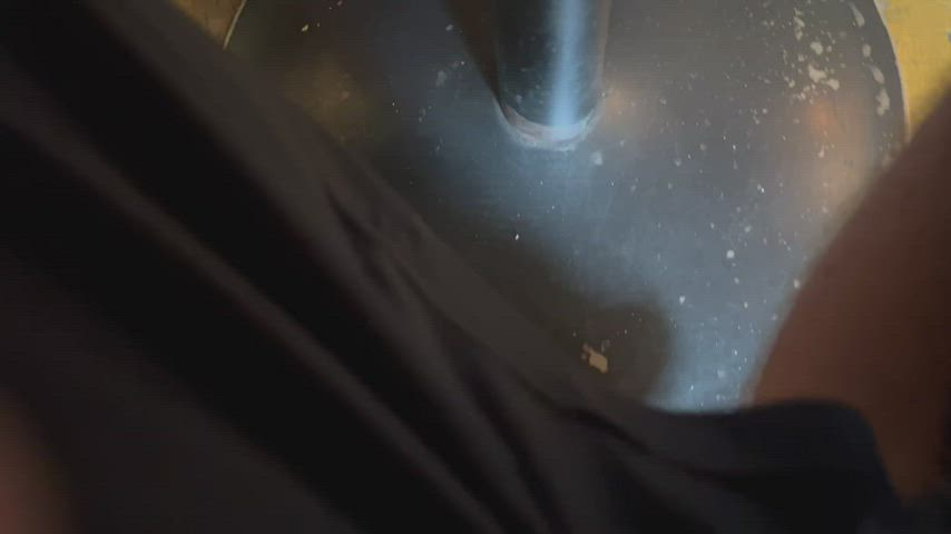 Little bit of fun while waiting for our food to arrive. [GIF] - free porn video