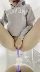 I always bring my dildo when I go shopping [OC] - free porn video