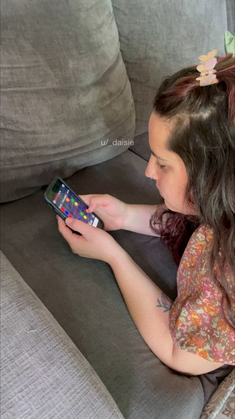 just trying to play on my phone - free porn video